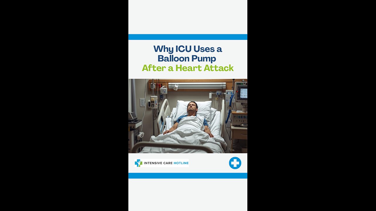 Why ICU Uses a Balloon Pump After a Heart Attack