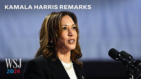 Kamala Harris Concession Speech: ‘We Must Accept the Results’ of Election | WSJ