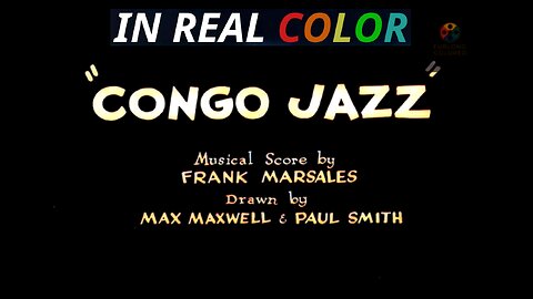 🐒 Congo Jazz (1930) — In Real Color | Looney Tunes Classic