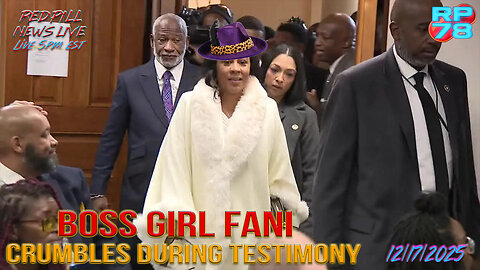 Defiant DA Fani Willis Testifies at GA Senate Hearing - Goes Poorly on Red Pill News Live