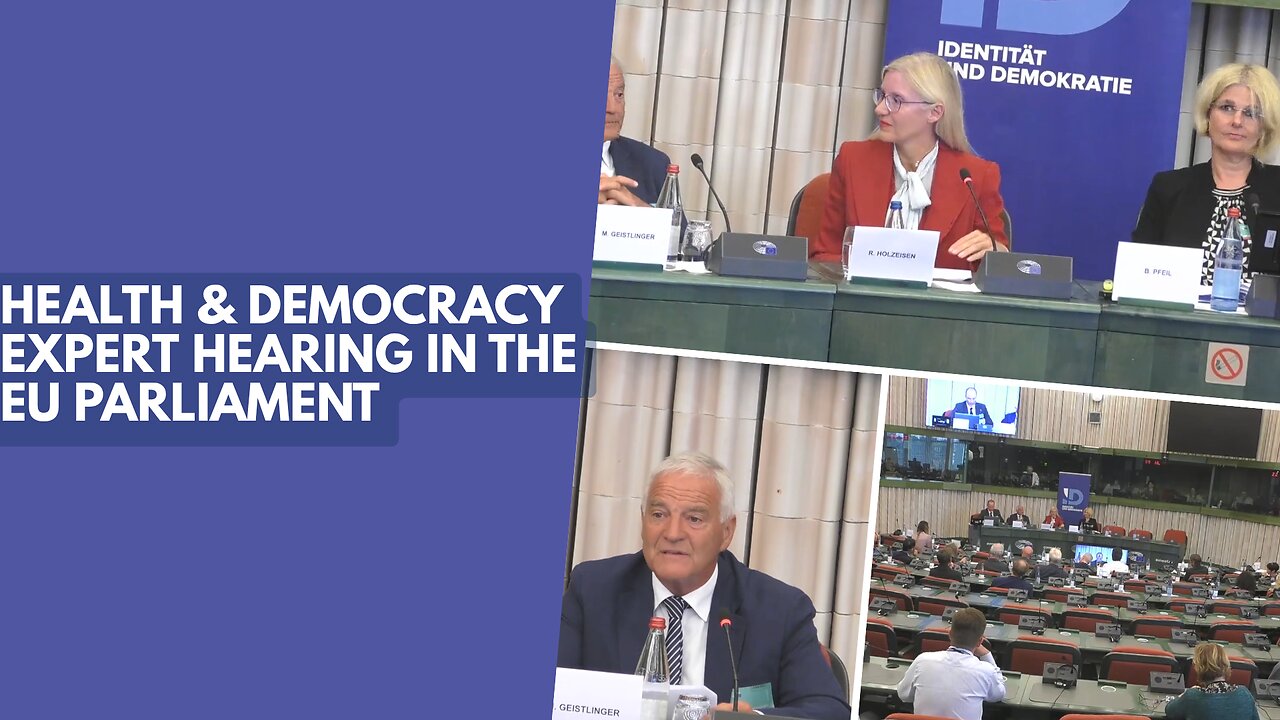 MEP Anderson, Dr. Wolfgang & MEP Annemans Exposing The Global Control Of Fear And Pandemics