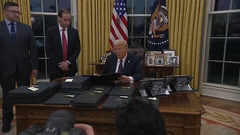 Trump Signs Day One Pardons For Nearly 1500 January 6th Political Prisoners