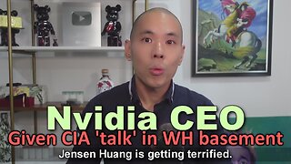 Nvidia CEO, Jensen Huang, Given 'Talk' in WH Basement 😳