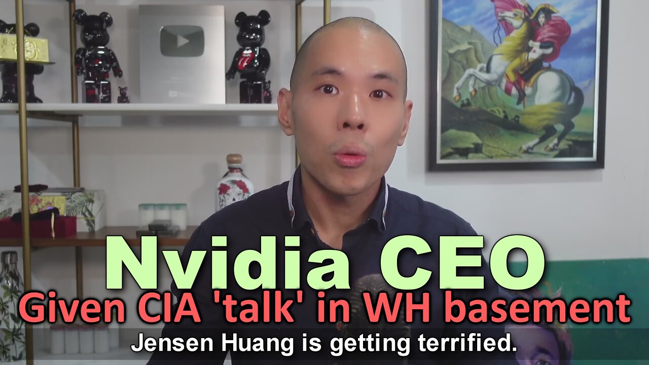 Nvidia CEO, Jensen Huang, Given 'Talk' in WH Basement 😳