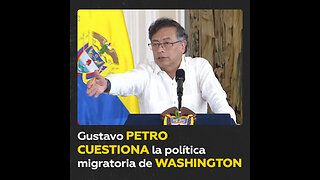 Petro compara políticas de Trump con las acciones de Alemania en 1943