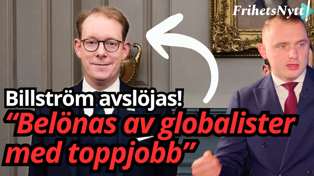 Tobias Billström hemliga spel – från minister till vapenlobbyist? "Följ pengarna"