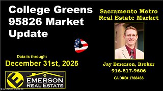 College Greens 95826 Real Estate Update
