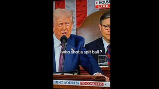 Who Shot the spitball at President Trump? DNA? Camera catch who did it?