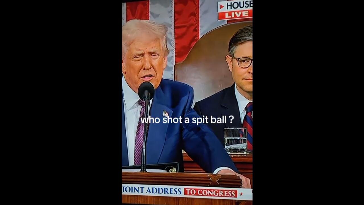 Who Shot the spitball at President Trump? DNA? Camera catch who did it?