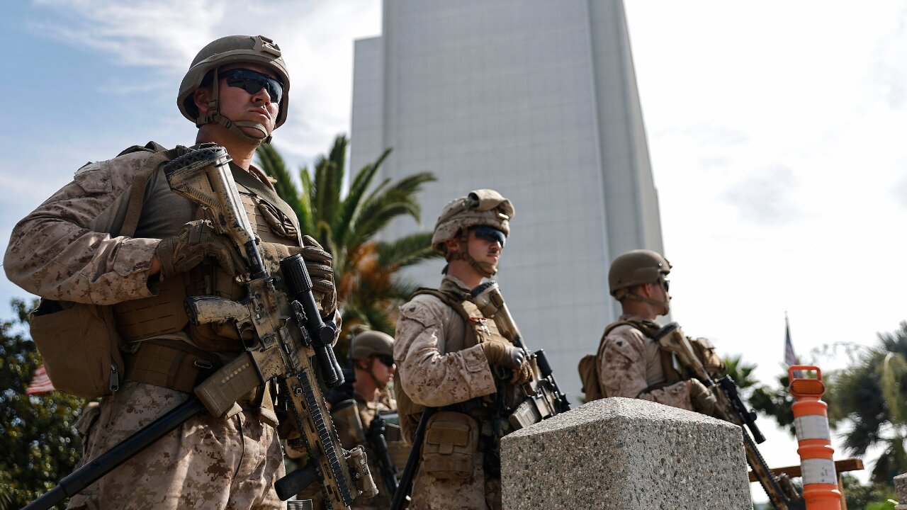 Trump Administration Under Siege — Marines Called In After Gunfire Breaks Out