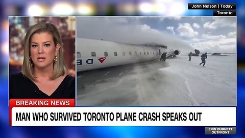 Toronto plane crash survivor describes what he saw during landing