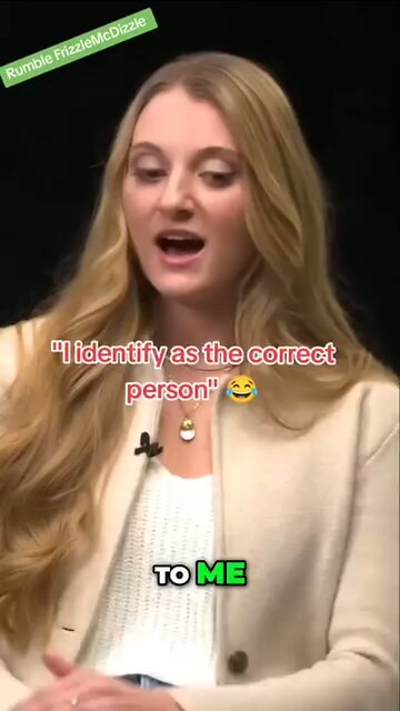 I identify as the correct person