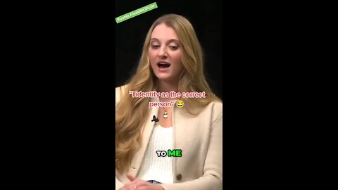 I identify as the correct person