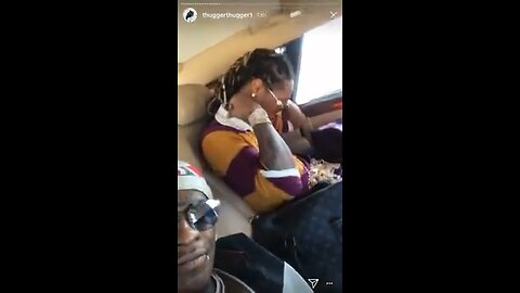 SHE BELONGS TO THE STREETS full instagram story - Young Thug Flexing Jewelry With Future