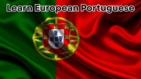 30 COMMON PHRASES in European PORTUGUESE