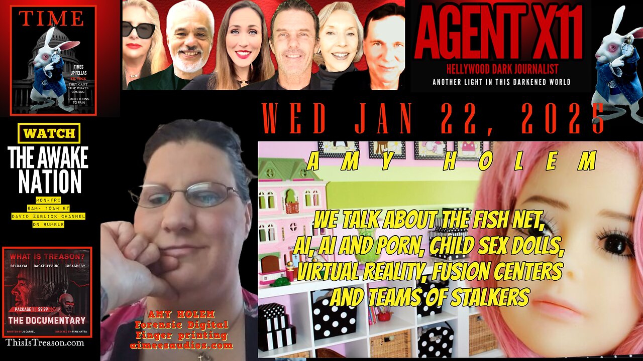 AGENT X11: EP 107: AMY HOLEM: AIMEES AUDIOS DIGITAL FORENSIC AUDIO AUDITING