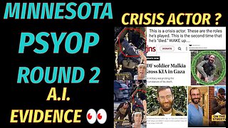 🔺🇺🇸 MINNESOTA ICE PSYOP 2 ▪️ A.I. EVIDENCE ▪️ ALEX PRETTI IS ALSO A CRISIS ACTOR