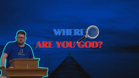 Where are you God? Session 1:Elijah