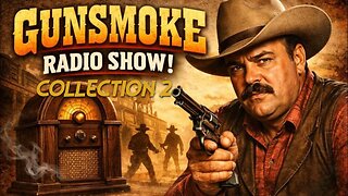 Gunsmoke | Classic Old Time Western Radio Drama | Blank Screen | Collection 2