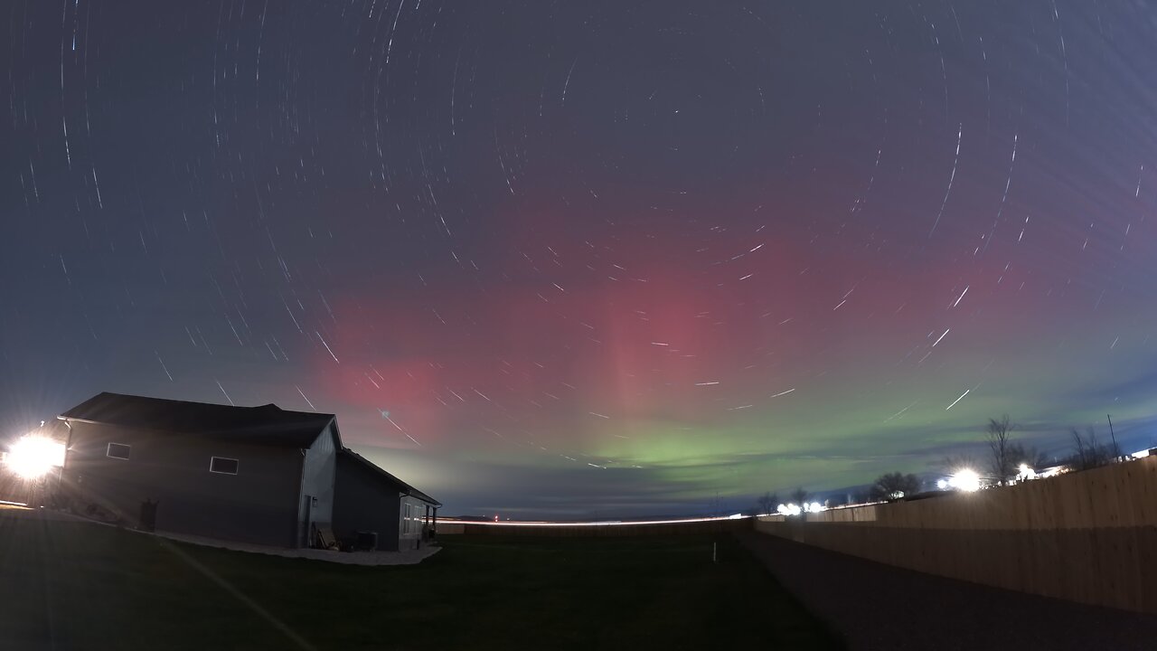 Aurora in Mountain Home, ID 11.11.25