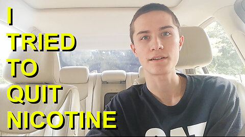i tried to quit nicotine