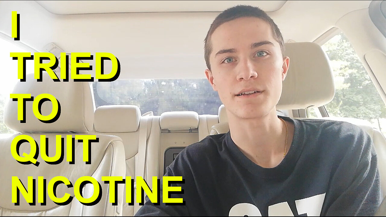 i tried to quit nicotine