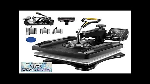 VEVOR Heat Press Machine 15x15in 8in1 Heat Press 800W Sublimation Machine 360° Review