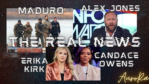 THE REAL NEWS | Erika Kirk, Candace Owens, Madura & Alex Jones