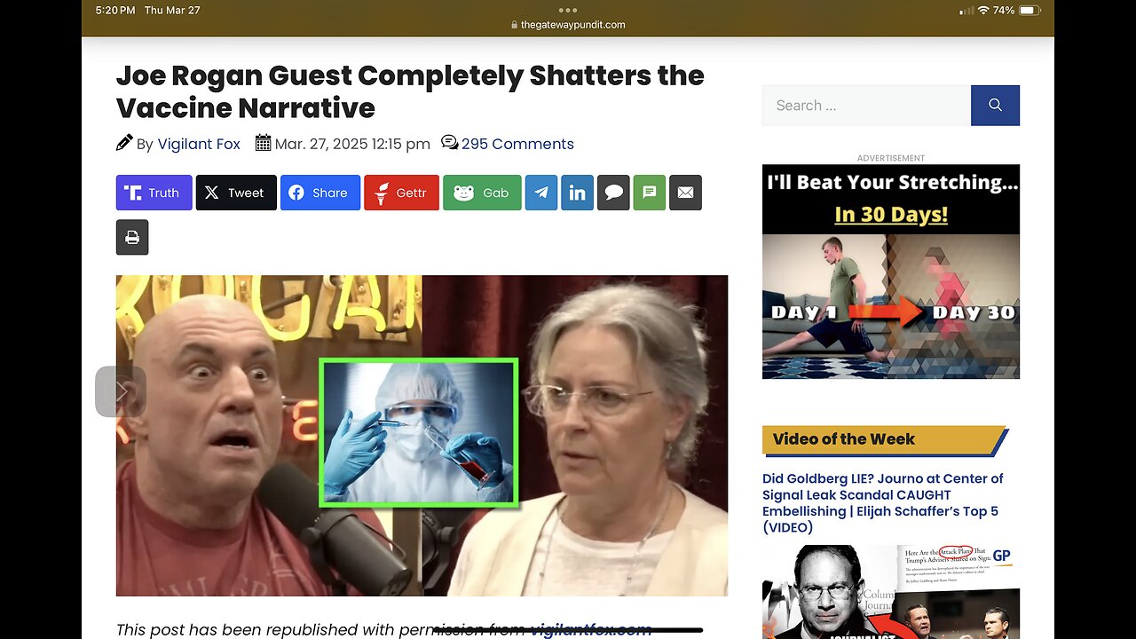 Joe Rogan Guest Completely Shatters the Vaccine Narrative