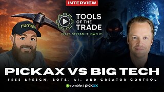 Pickax vs Big Tech: Free Speech, Bots, AI & Creator Control | Jeff Dornik Interview with VapinGamers