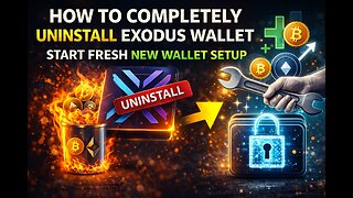 How to Create a New Exodus Wallet and Improve Your Crypto Security. Stop Dusting Attacks!