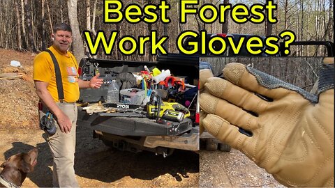 Best Work Gloves? Forestry is hard on gloves when moving logs especially Oak Ironclad by Ranchworx