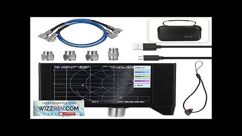 Original SAA-2N NanoVNA V2 3GHz 2.2 Version 3000mAh Battery Vector Network Analyzer Review