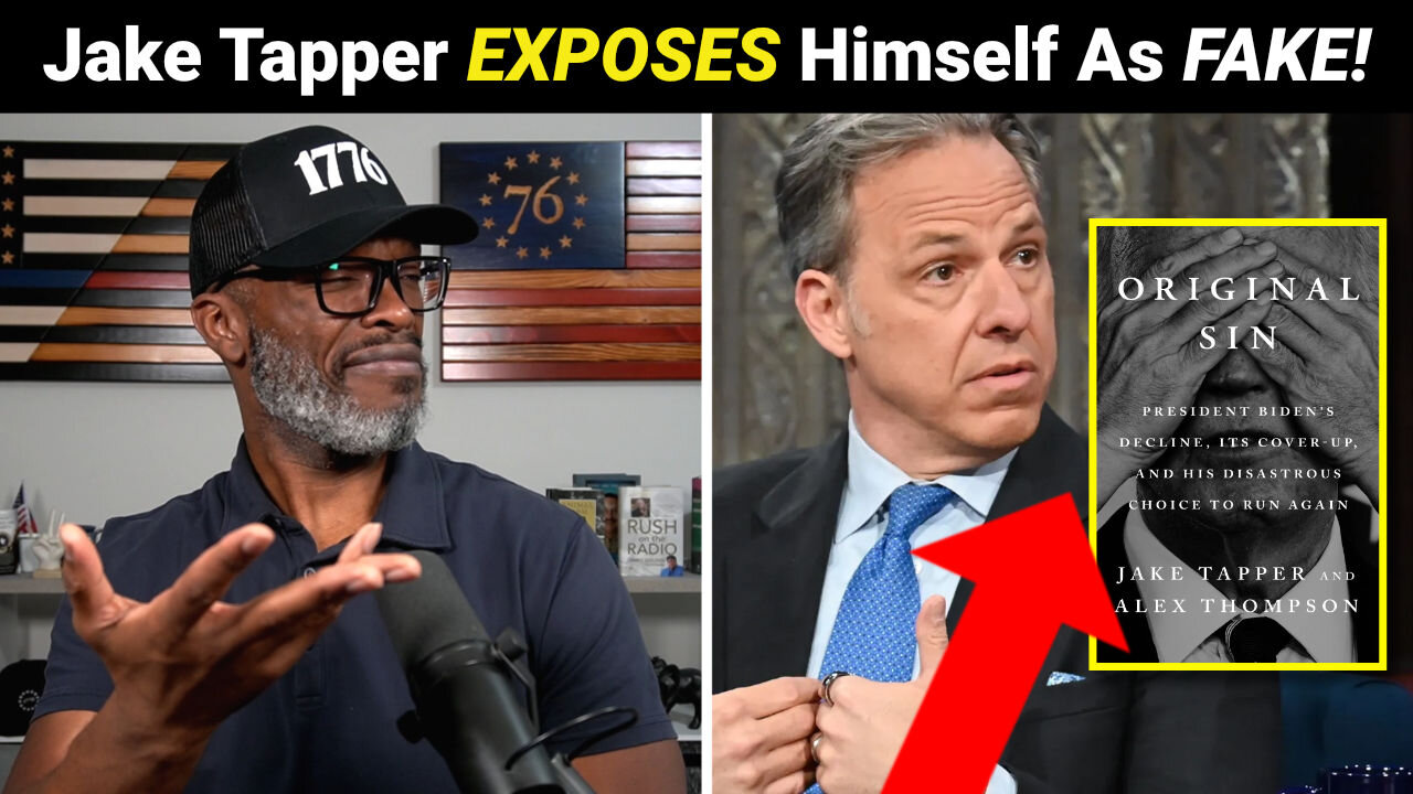 CNN Jake Tapper EXPOSES Himself As A LIAR With New Biden Book!