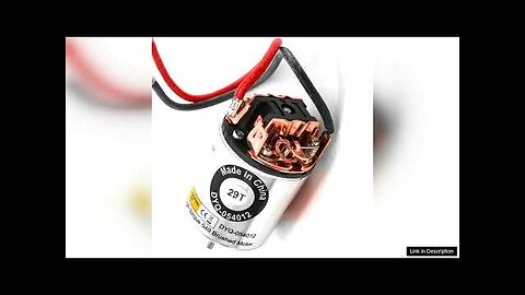 540 Brushed Motor Waterproof 12T 17T 22T 29T 40T for 1/10 RC Review