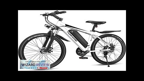 Electric Bike for Adults 26'' 750W Peak Ebike Up to 50 Miles Review