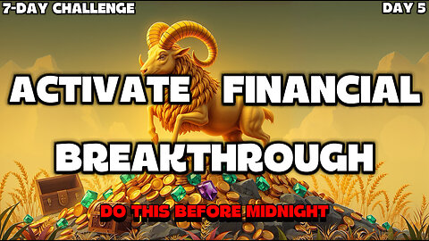 Day 5: Financial Breakthrough (Malachi 3:10) | 7-Day Prayer Challenge