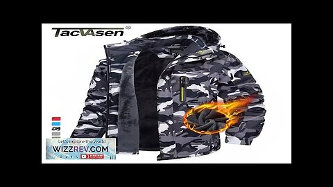 TACVASEN Winter Fleece Lining Parka Waterproof Mens Ski Snowboard Jackets Windproof Review