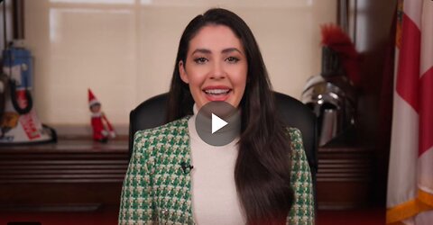 Beautiful patriotic message for Christmas today from rising star Rep. Anna Paulina Luna.