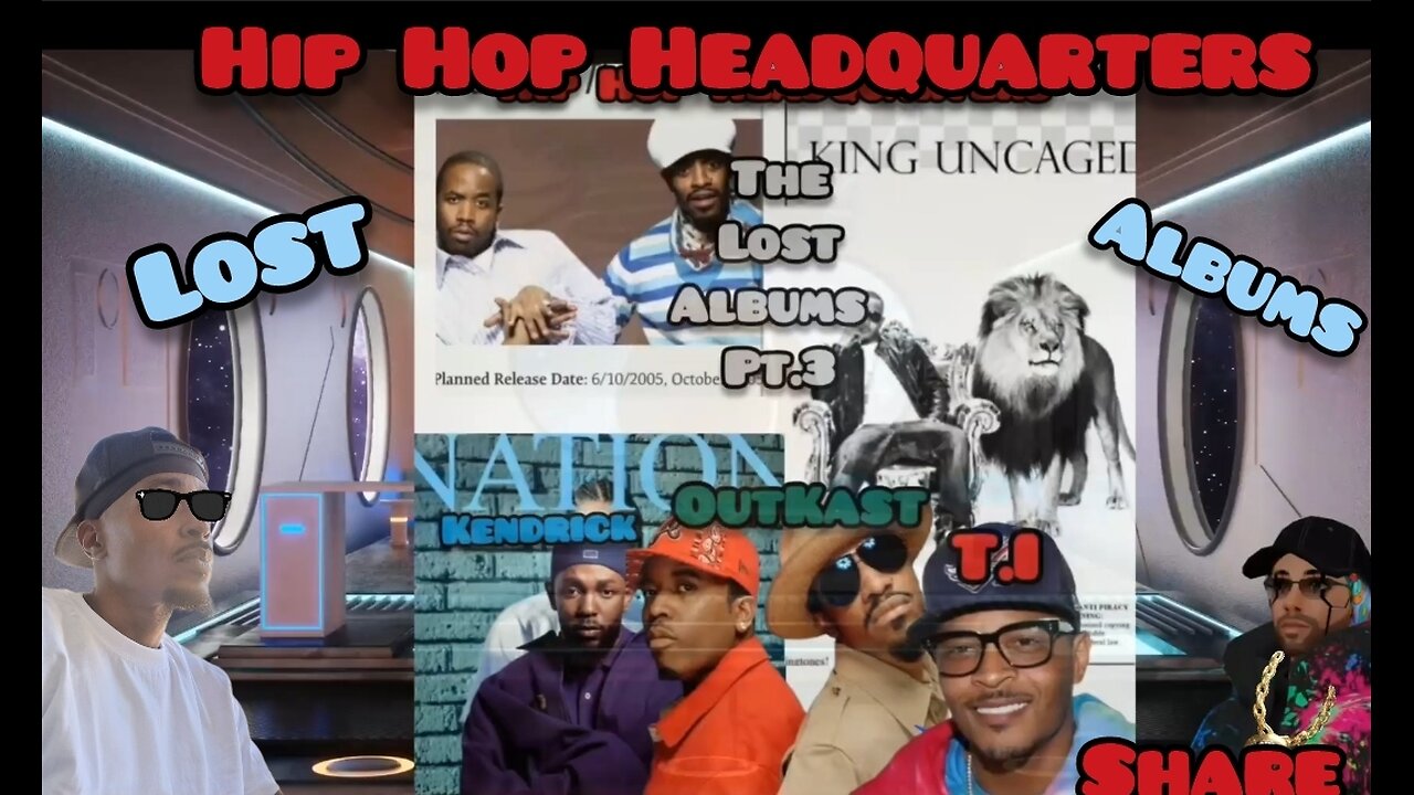 🔥 Lost Albums of Hip Hop 🎵 Episode 3 🚨 T.I. 🏆 OutKast 🎤 Kendrick Lamar 🎶