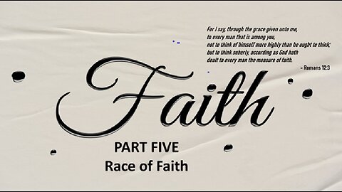 Race of Faith