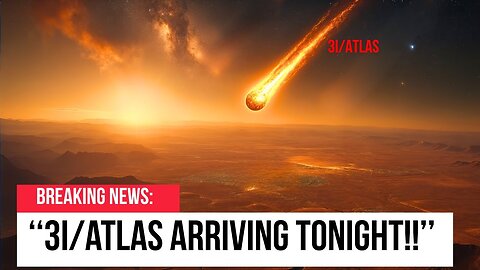 High Alert - 3I/Atlas Is Going to Pass Mars Tonight