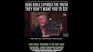 1905 Bible exposes the truth they don't want you to see. ⚔️