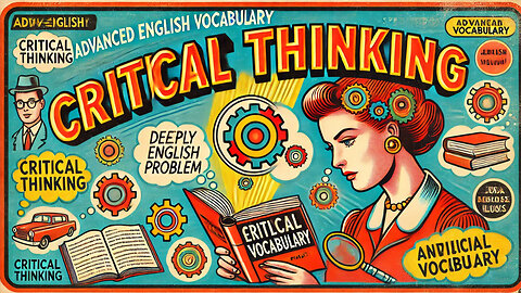 Vocabulary and Pronunciation "CRITICAL THINKING" with tag questions Advanced English