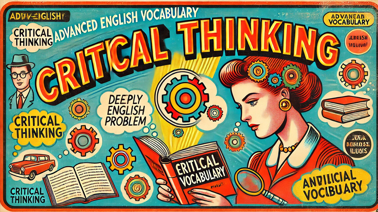 Vocabulary and Pronunciation "CRITICAL THINKING" with tag questions Advanced English