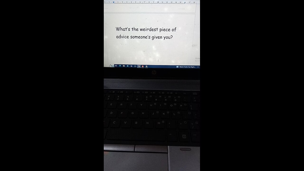 weirdest thing ???