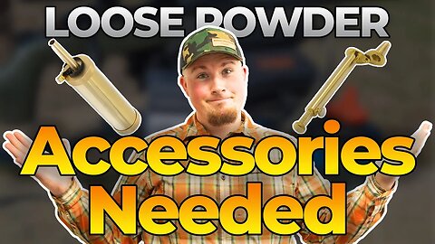 What Accessories Do I Need for My Muzzleloader? | Loose Powder Inline | Muzzle-Loaders.com