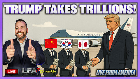 TRUMP TAKES TRILLIONS! | LIVE FROM AMERICA 10.30.25 11AM
