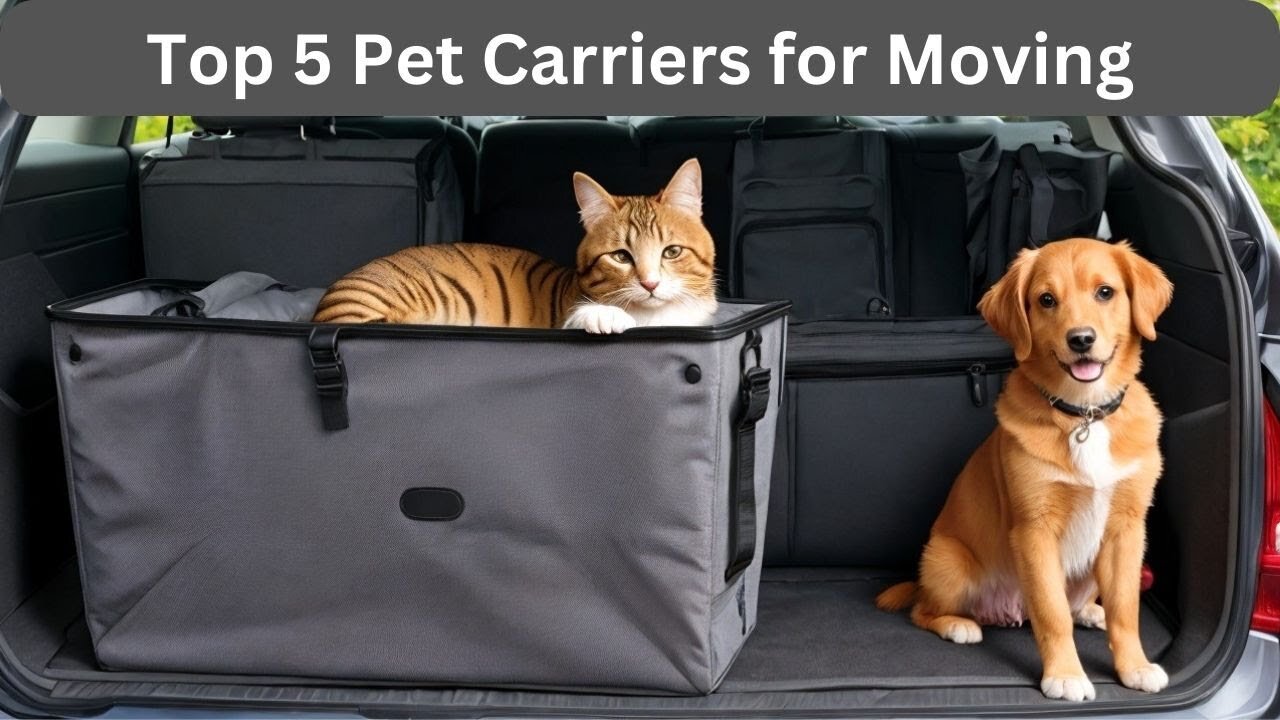 Top 5 Pet Carriers for Moving: Safe & Comfortable Travel for Your Pets