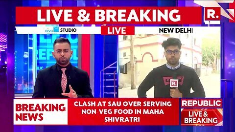 Female Student Allegedly Beaten Up At SAU Delhi Campus Over Non-Veg Food Dispute On Maha Shivratri